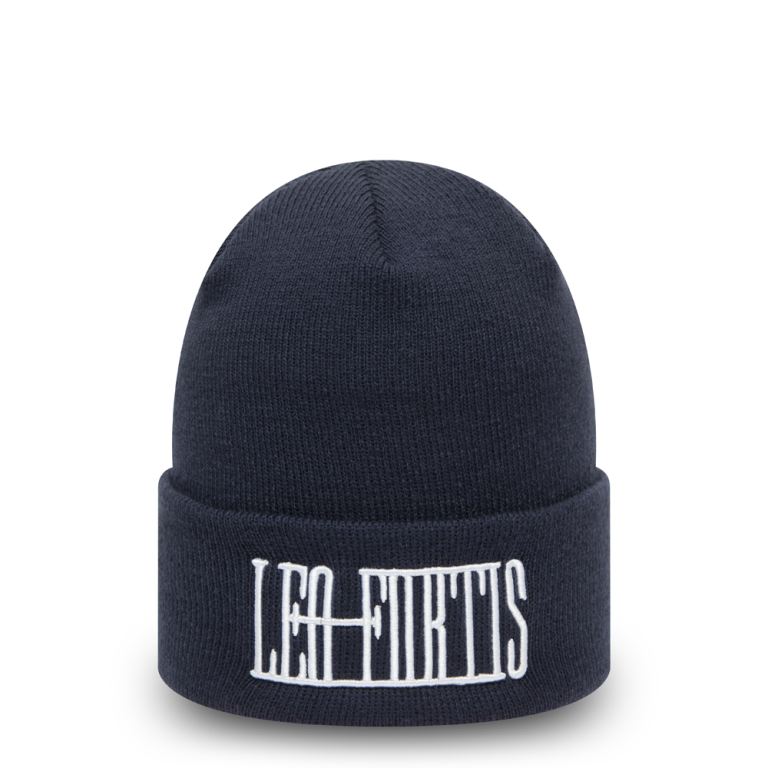 Gorras New Era Beanies Azules - Leo Fortis Cuff 94082VIMF